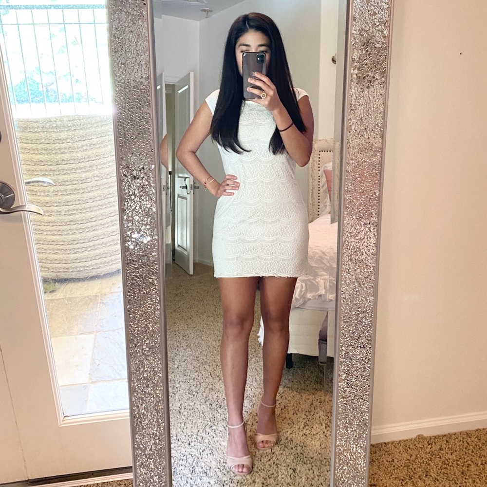 Francesca’s White dress
